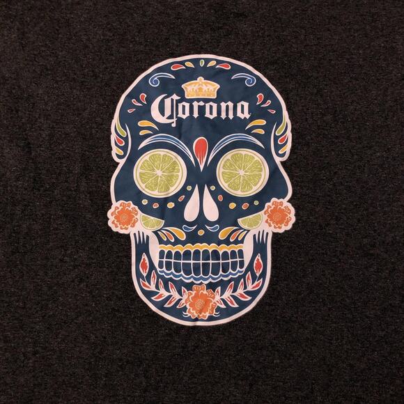 Grey Capital Reyes Corona Mexican Skull Graphic Tee - Picture 3 of 4